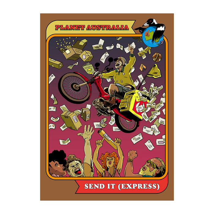 Planet Australia - Brown Card #5: Send It (Express)