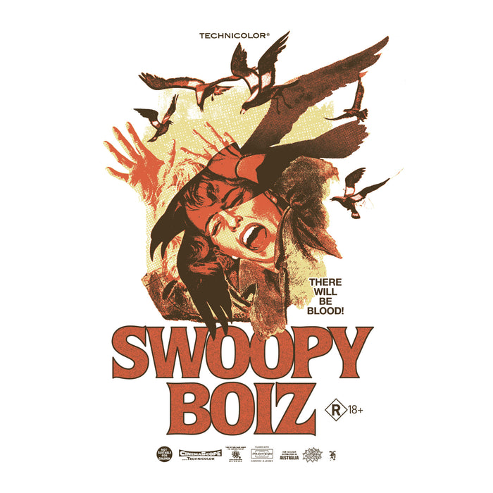 Swoopy Rapper Swoopy Boiz Tee (White)– Shop by Brown Cardigan