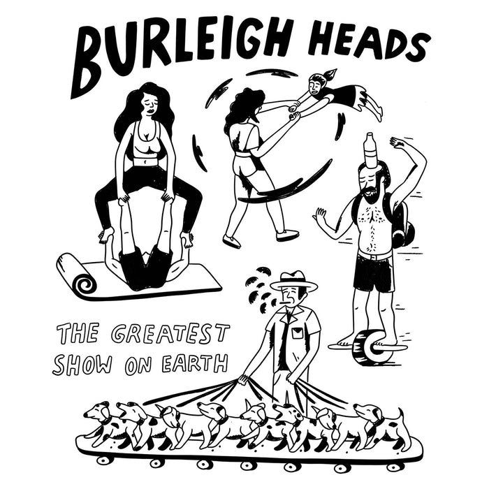 Burleigh Heads Tee (White)