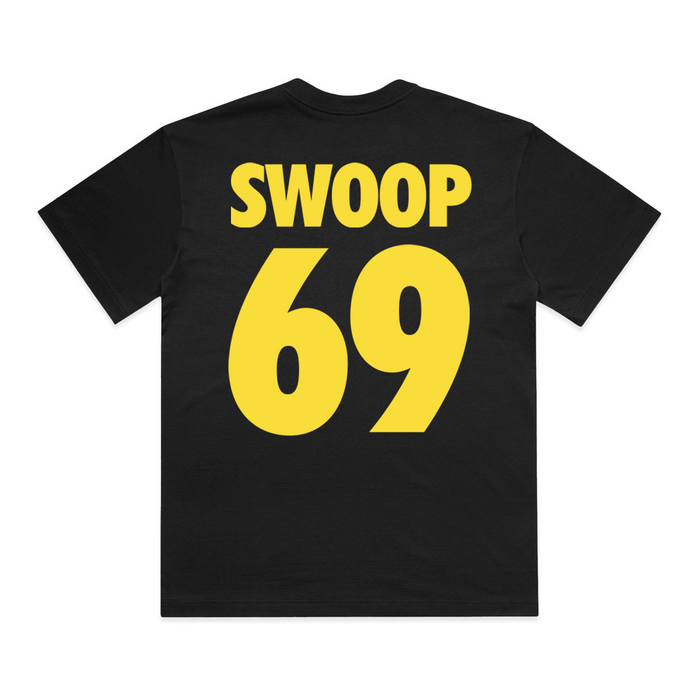 Magpie Trainer Tee (Black)