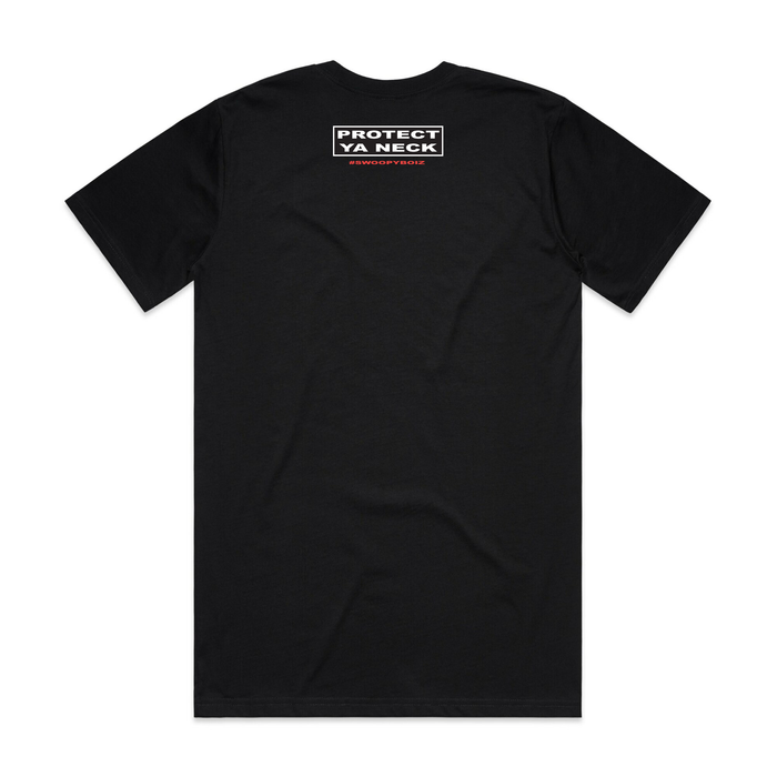 Swoopy Boiz 'Magpie Trainer' Tee (Black)