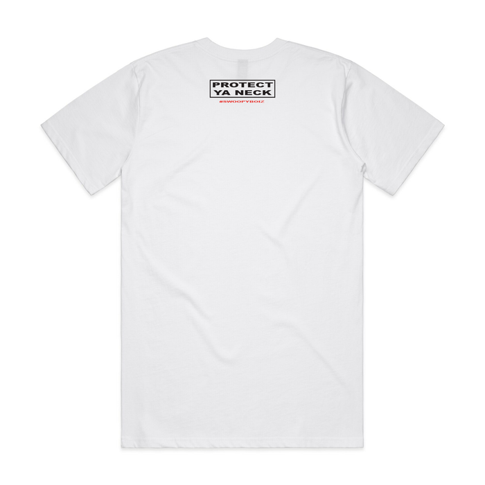 Swoopy Boiz 'Magpie Trainer' Tee (White)