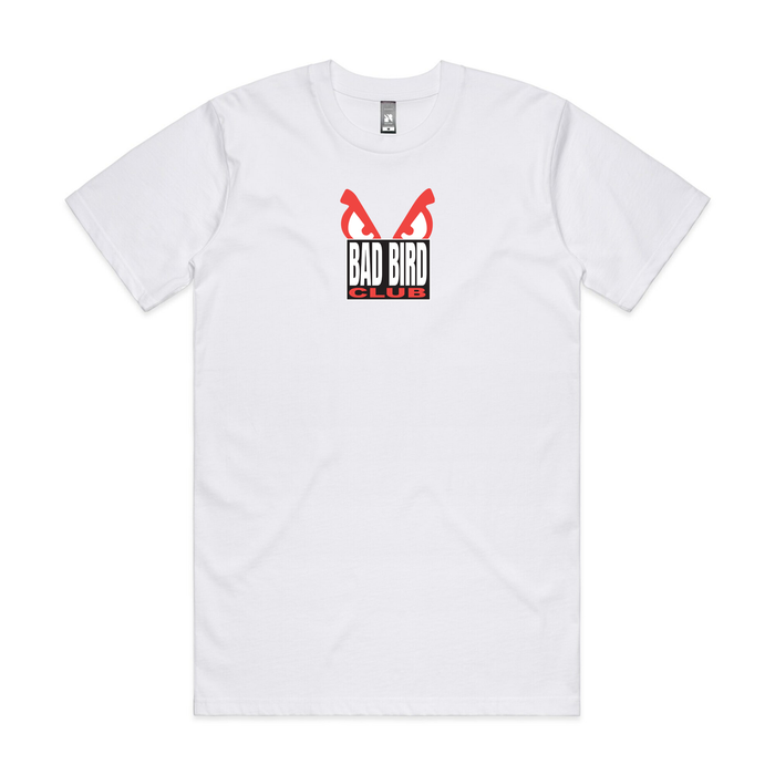 Bad Bird Club Tee (White)